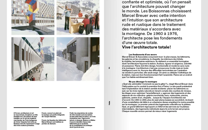Flaine, le Bauhaus des Alpes Françaises